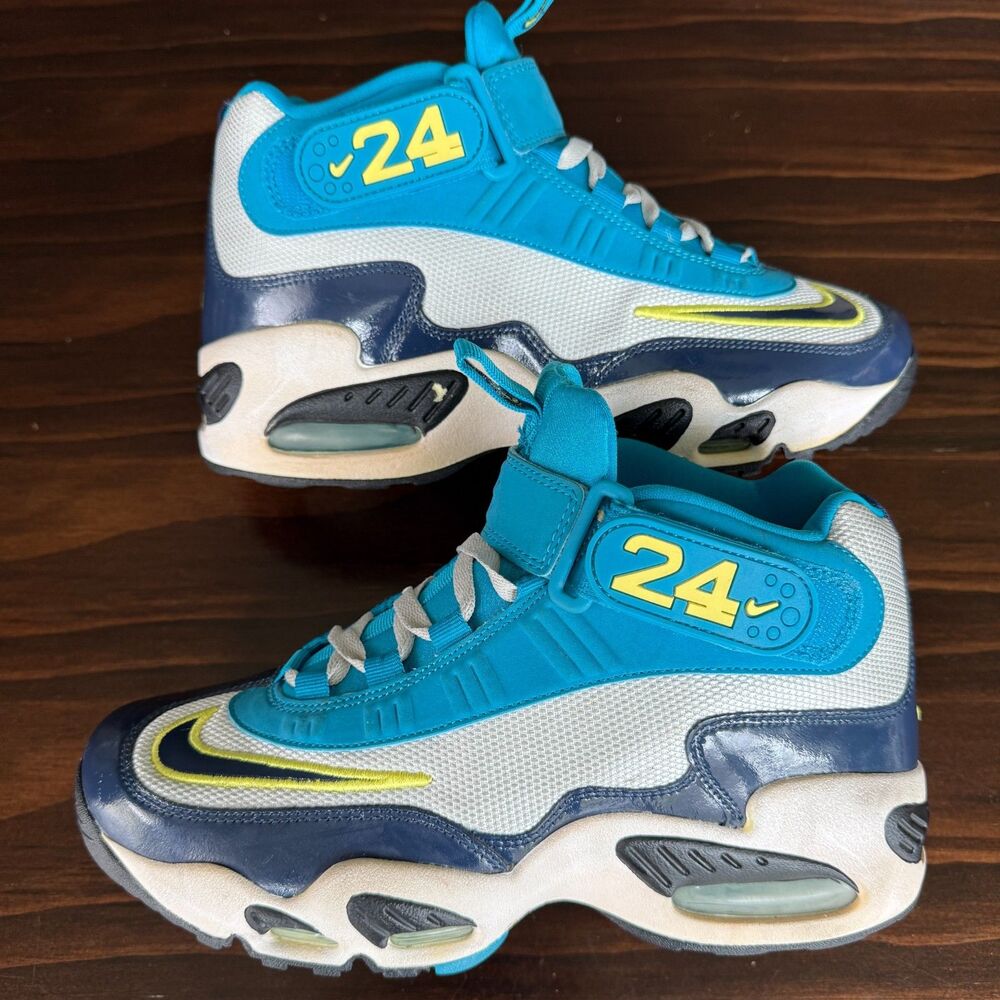 Nike Air Griffey Max 1 Pure Platinum Midnight Navy Men's Size 8